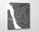 Liverpool City Street Map Print Modern Art Poster Home Decor - OnTrendAndFab