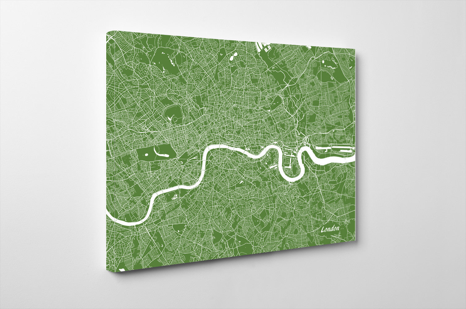 London City Street Map Print Modern Art Poster Home Decor - OnTrendAndFab
