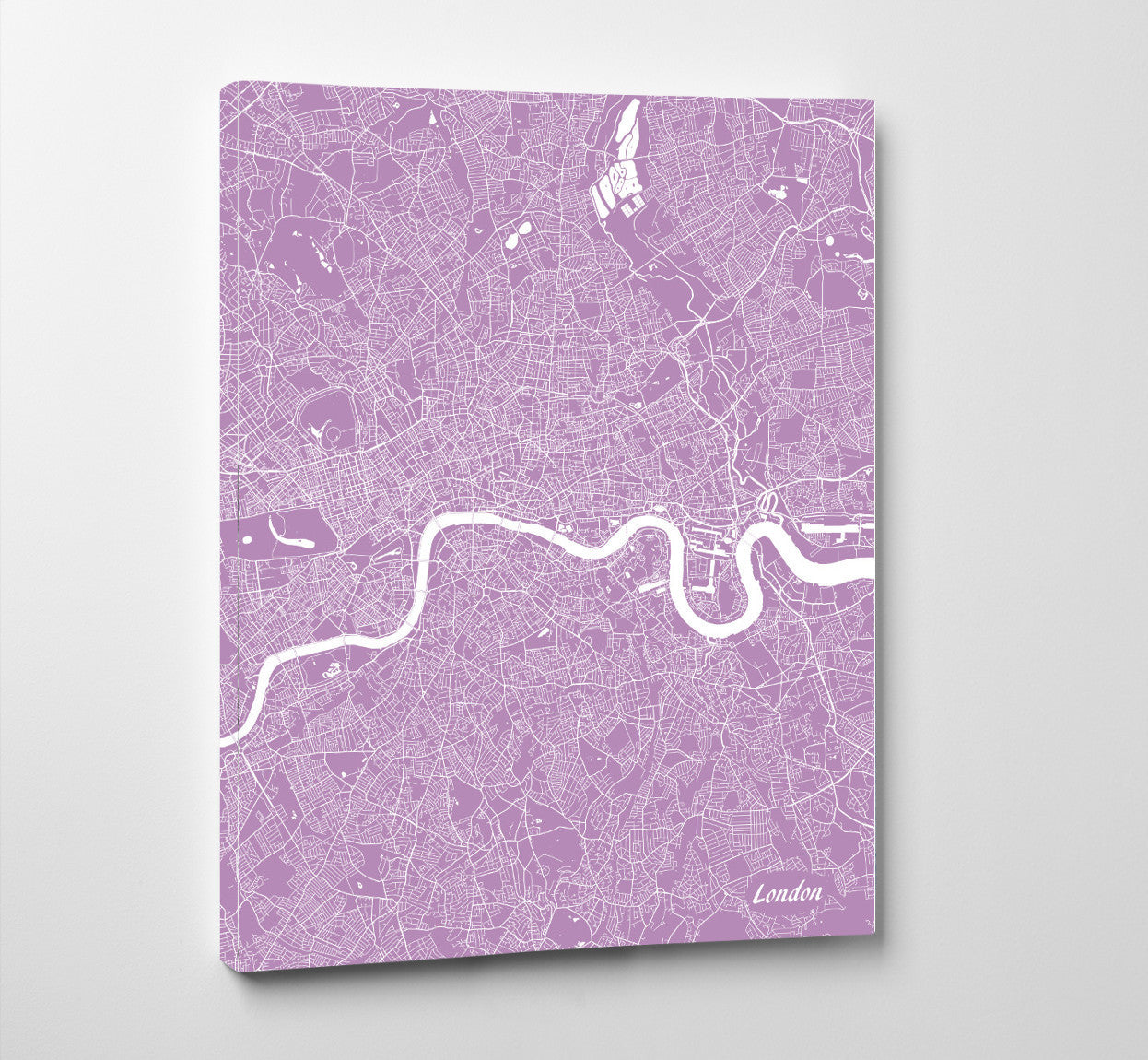 London City Street Map Print Modern Art Poster Home Decor - OnTrendAndFab