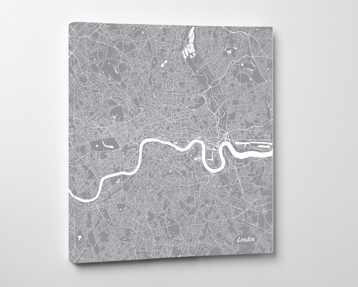 London City Street Map Print Modern Art Poster Home Decor - OnTrendAndFab