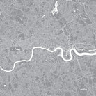 London City Street Map Print Modern Art Poster Home Decor - OnTrendAndFab
