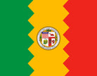 Los Angeles California City Flag Print