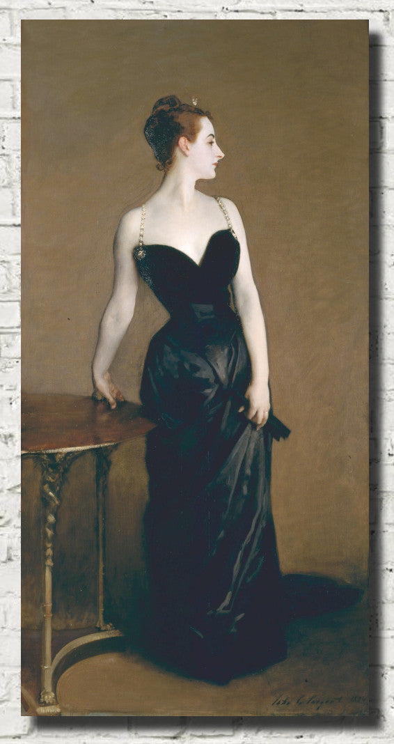John Singer Sargent Fine Art Print, Madam X Portrait