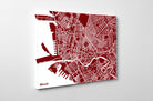 Manila City Street Map Print Feature Wall Art Poster
