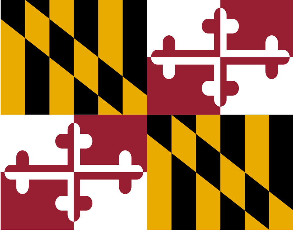 Maryland State Flag Print