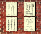 Medical Patent Prints Set 4 Doctor Nurse Art Posters - OnTrendAndFab
