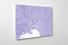 Melbourne City Street Map Print Feature Wall Art Poster