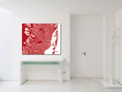 Miami City Street Map Print Custom Wall Map - OnTrendAndFab