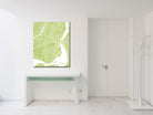 Montreal City Street Map Print Modern Art Poster