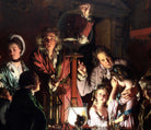 Joseph Wright of Derby Fine Art Print : An Experiment on a Bird in an Air Pump