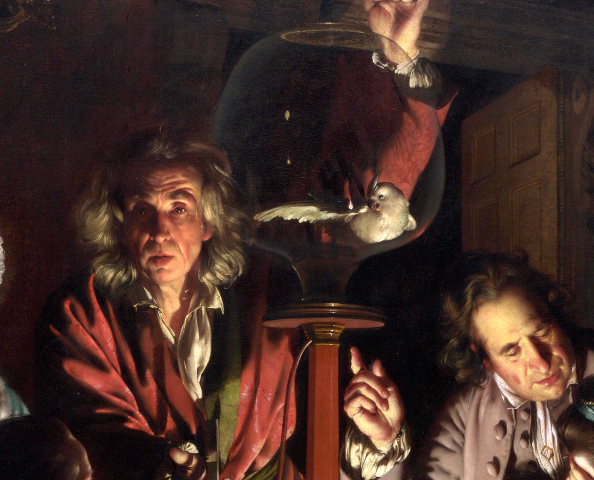 Joseph Wright of Derby Fine Art Print : An Experiment on a Bird in an Air Pump