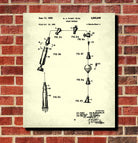 NASA Space Capsule Patent Print Astronaut Wall Art Poster
