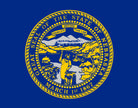 Nebraska State Flag Print