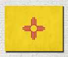 New Mexico State Flag Print