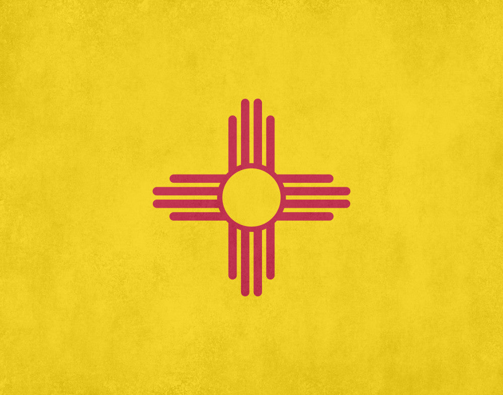 New Mexico State Flag Print