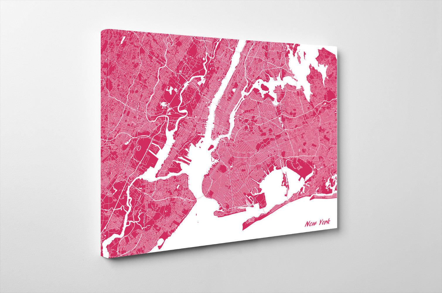 New York City Street Map Print Modern Art Poster Home Decor - OnTrendAndFab