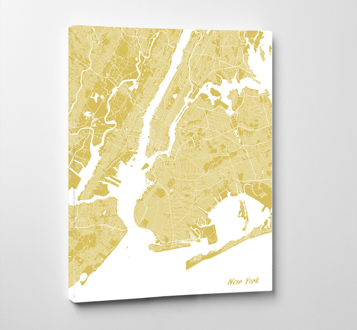 New York City Street Map Print Modern Art Poster Home Decor - OnTrendAndFab