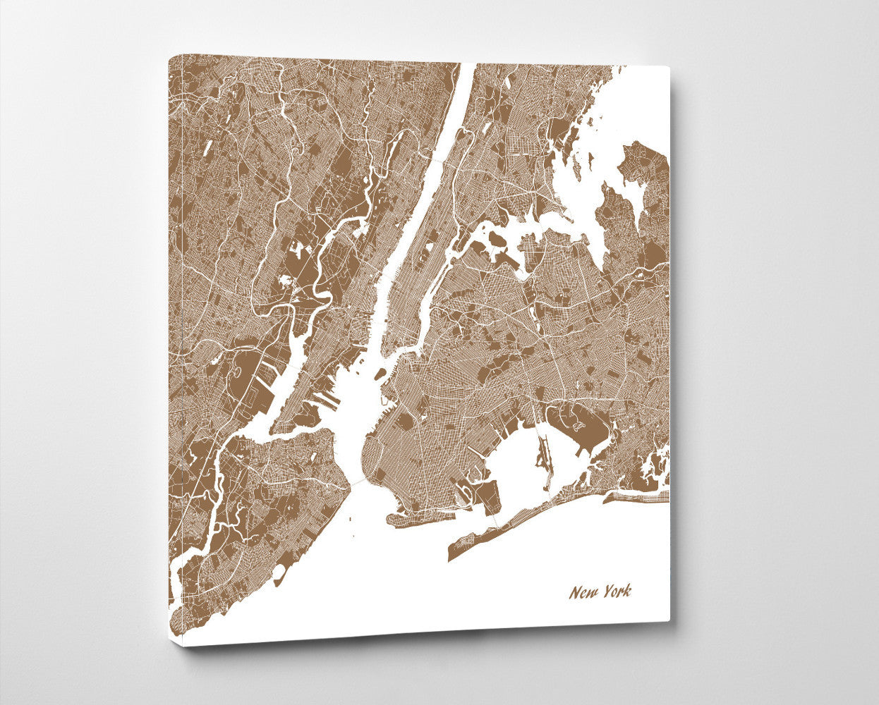 New York City Street Map Print Modern Art Poster Home Decor - OnTrendAndFab
