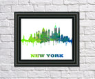 New York City Skyline Print Wall Art Poster USA - OnTrendAndFab