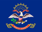 North Dakota State Flag Print
