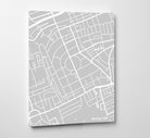 Notting Hill London City Street Map Print Feature Wall Art Poster