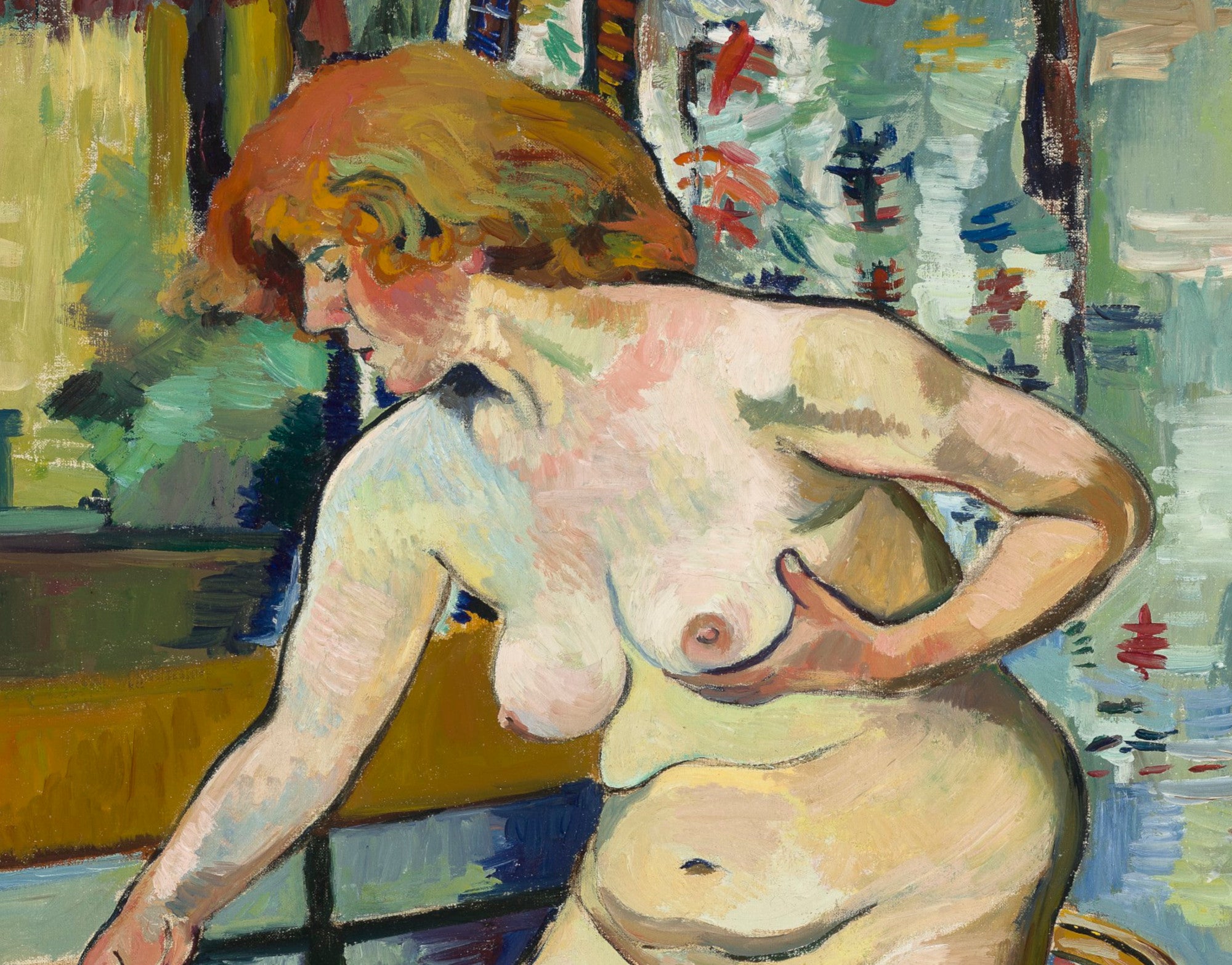 Nu a la Draperie, Suzanne Valadon