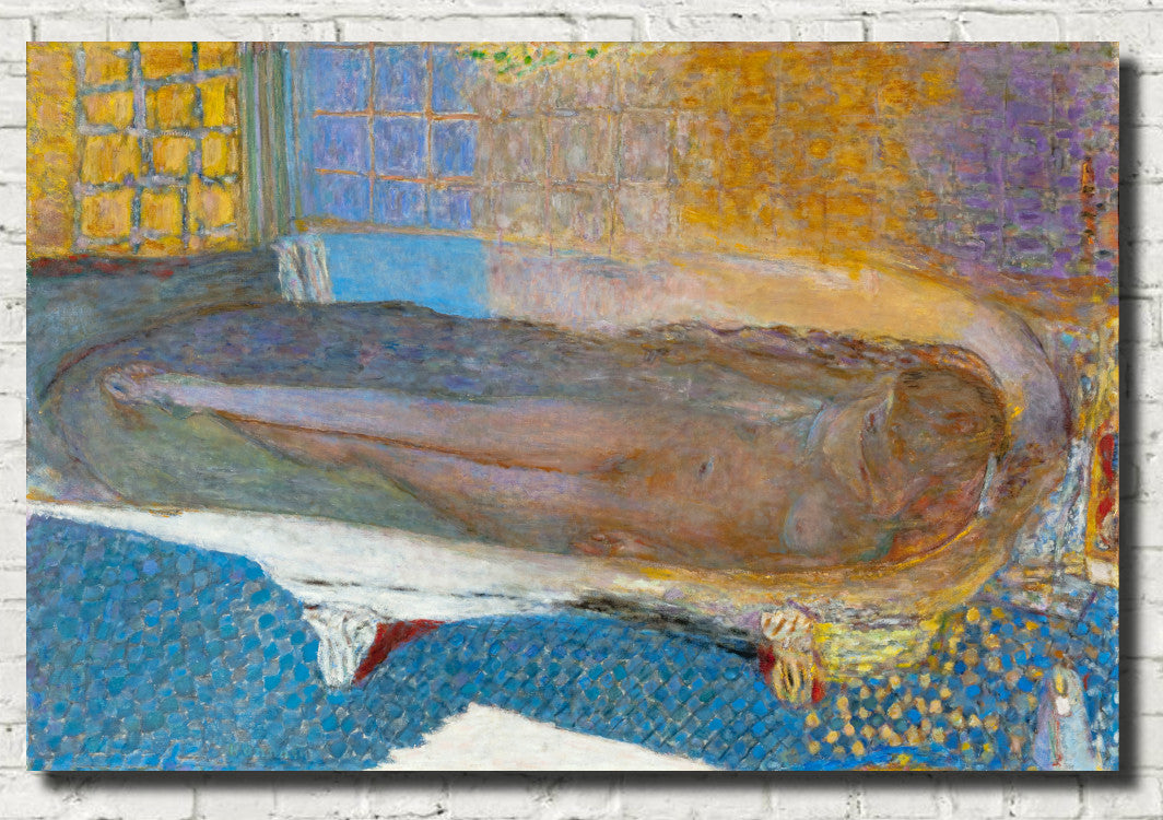 Pierre Bonnard Fine Art Print, Nude in the Bath