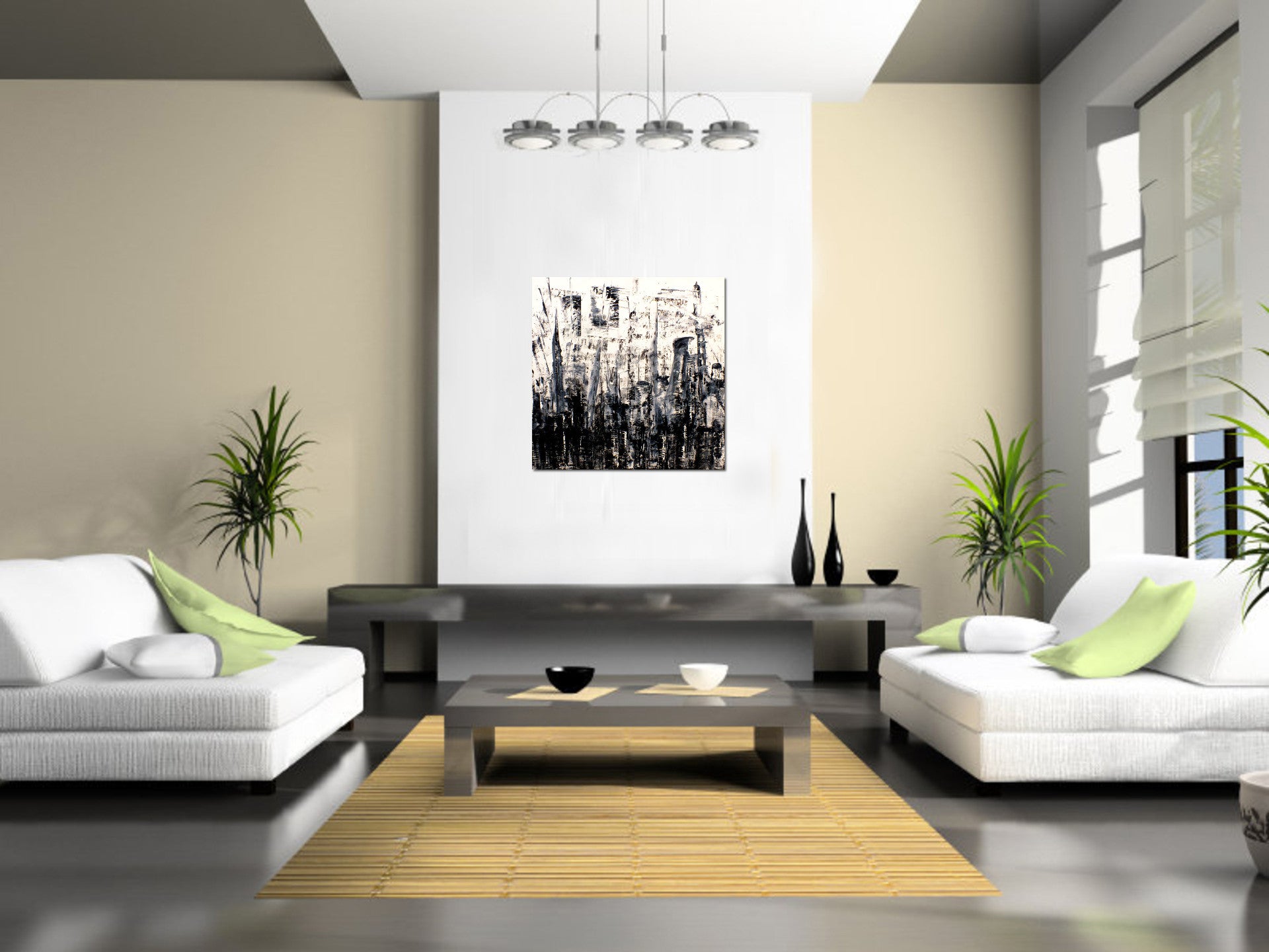 Abstract Art Print Feature Wall Art James Lucas: Ominous