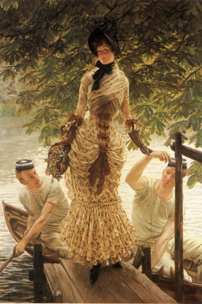 James Tissot Fine Art Print: On the Thames