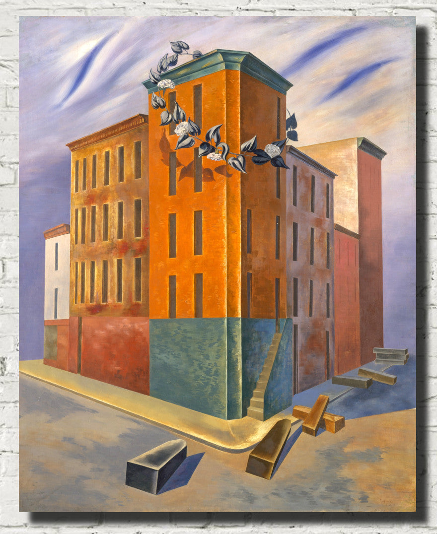 O. Louis Guglielmi Abstract Fine Art Print, One Third of a Nation