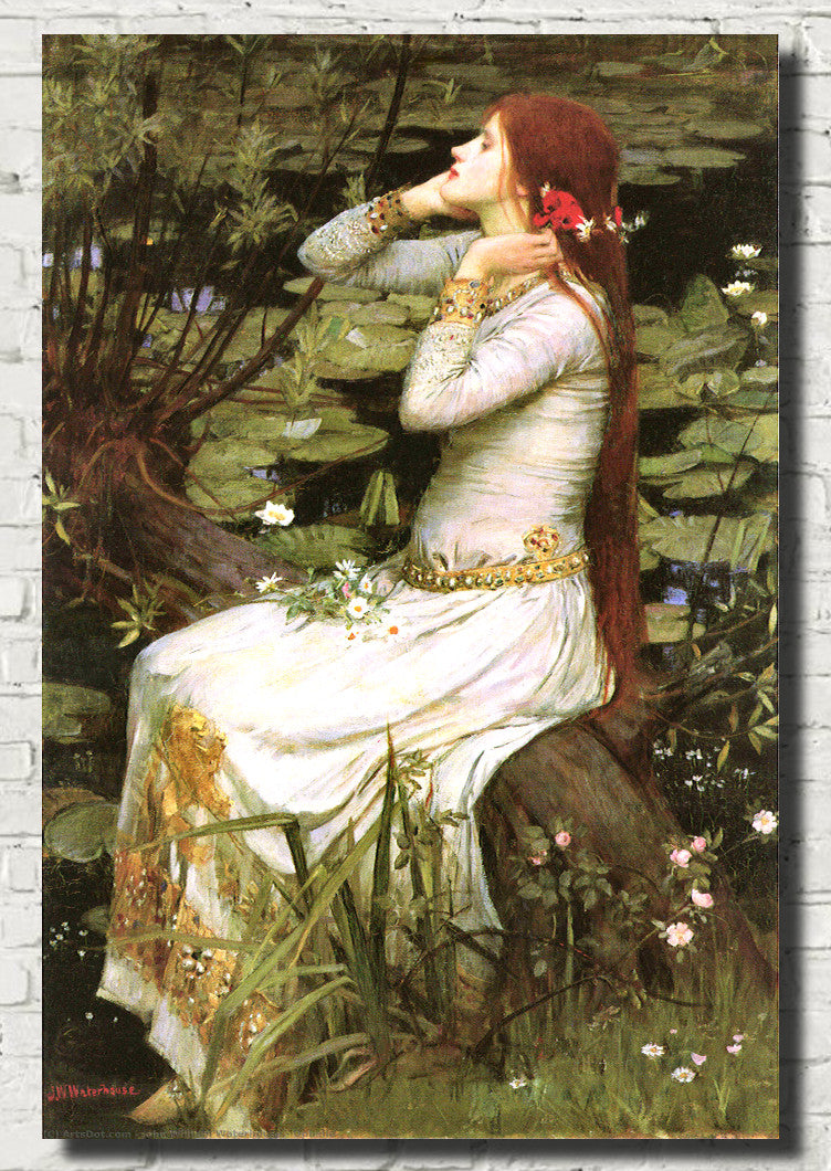 John William Waterhouse Fine Art Print, Ophelia