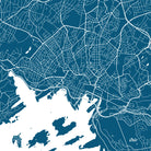 Oslo City Street Map Print Modern Art Poster Home Decor - OnTrendAndFab