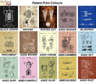 Billiards Table Blueprint Sports Poster Patent Print - OnTrendAndFab