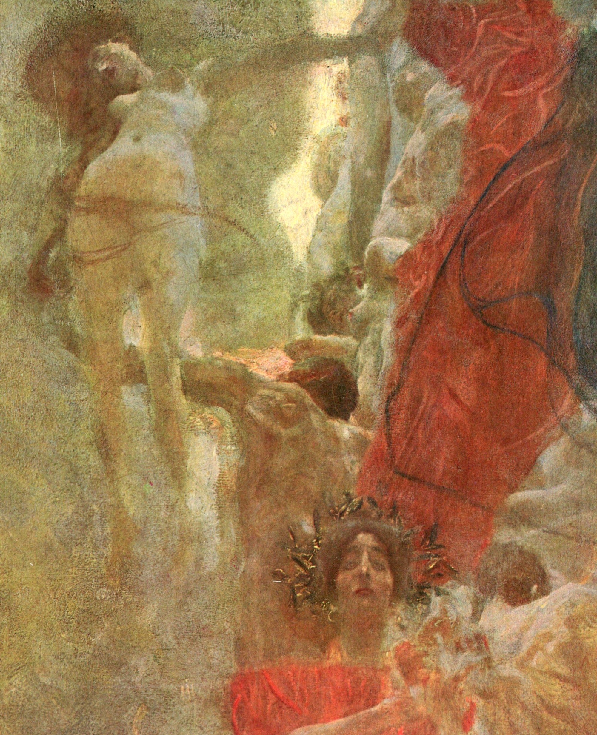 Gustav Klimt Fine Art Print, Design to Medicine