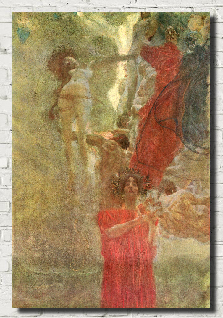 Gustav Klimt Fine Art Print, Design to Medicine