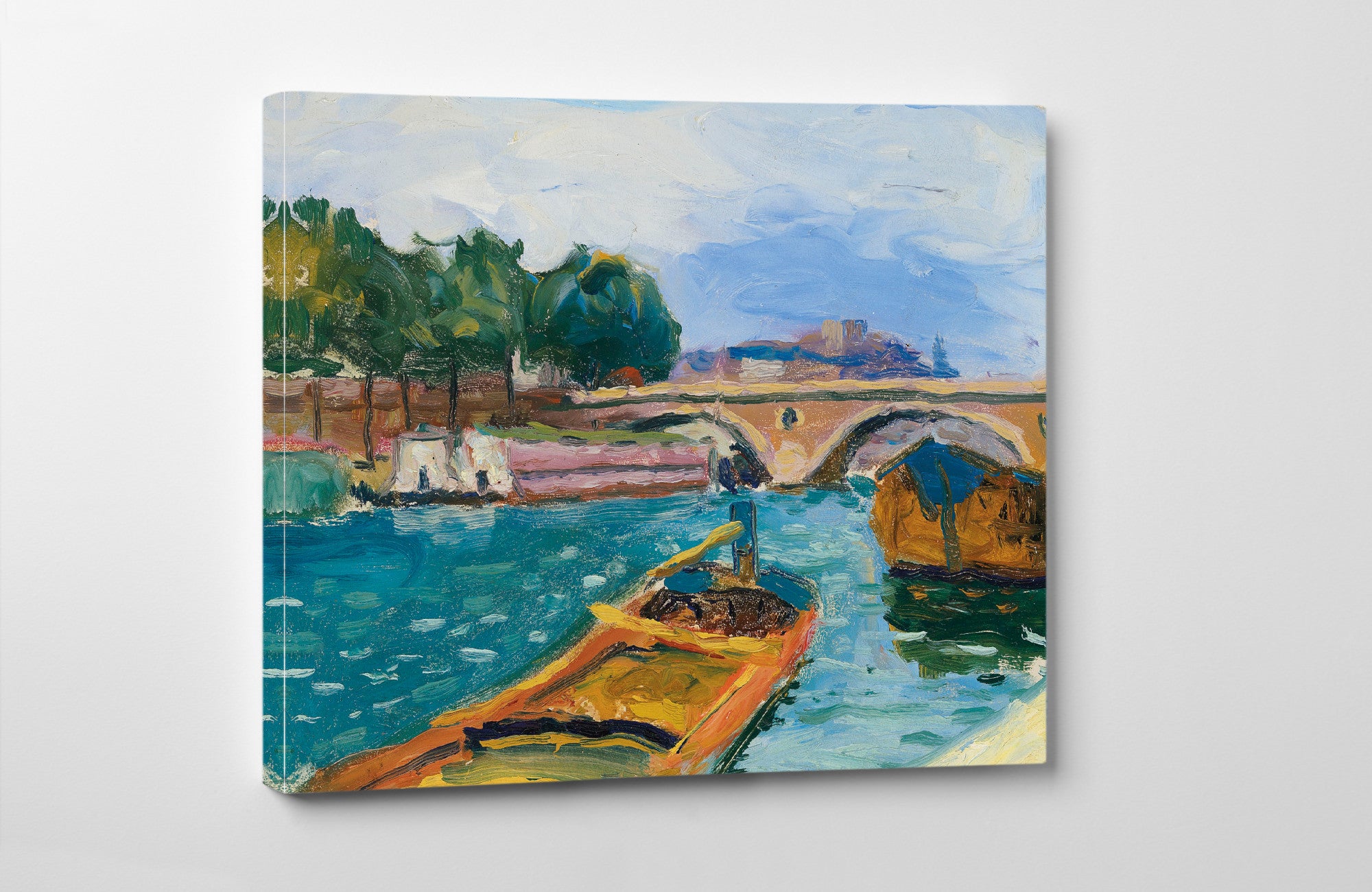 Bridge over the Seine, Albert Marquet, Paris Landscape
