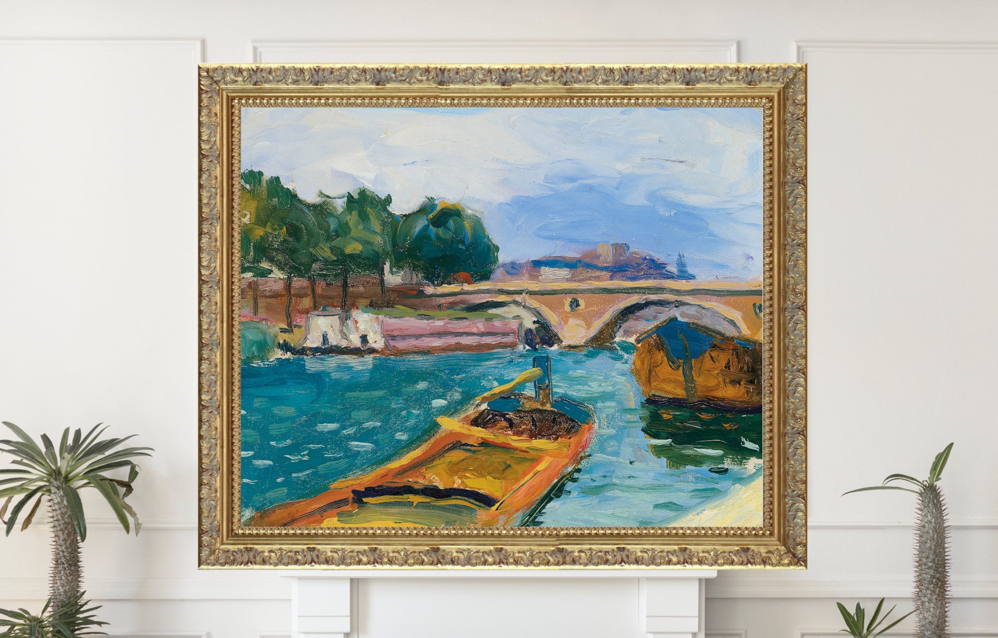 Bridge over the Seine, Albert Marquet, Paris Landscape