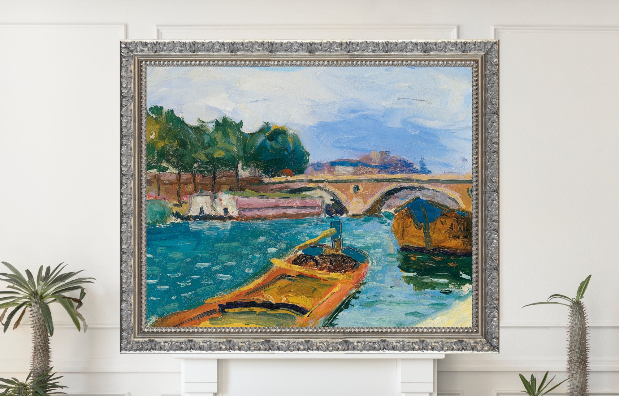 Bridge over the Seine, Albert Marquet, Paris Landscape
