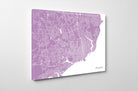 Pensacola, Florida City Street Map Print Feature Wall Art Poster
