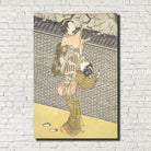 Suzuki Harunobu, Japanese Art Print : Plucking a Branch