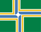 Portland Oregon City Flag Print