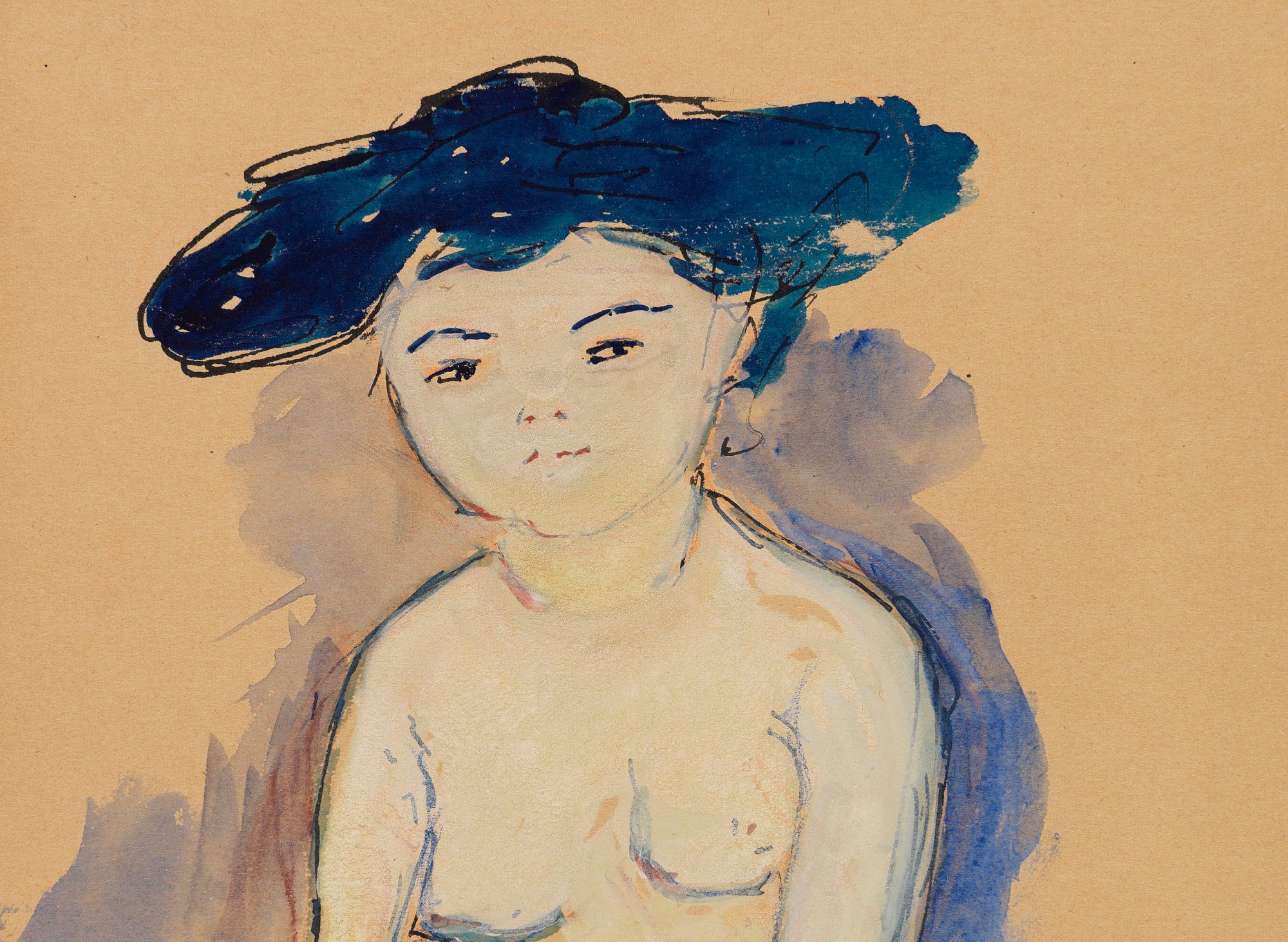 Portrait of Helene, Marianne von Werefkin Fine Art Print