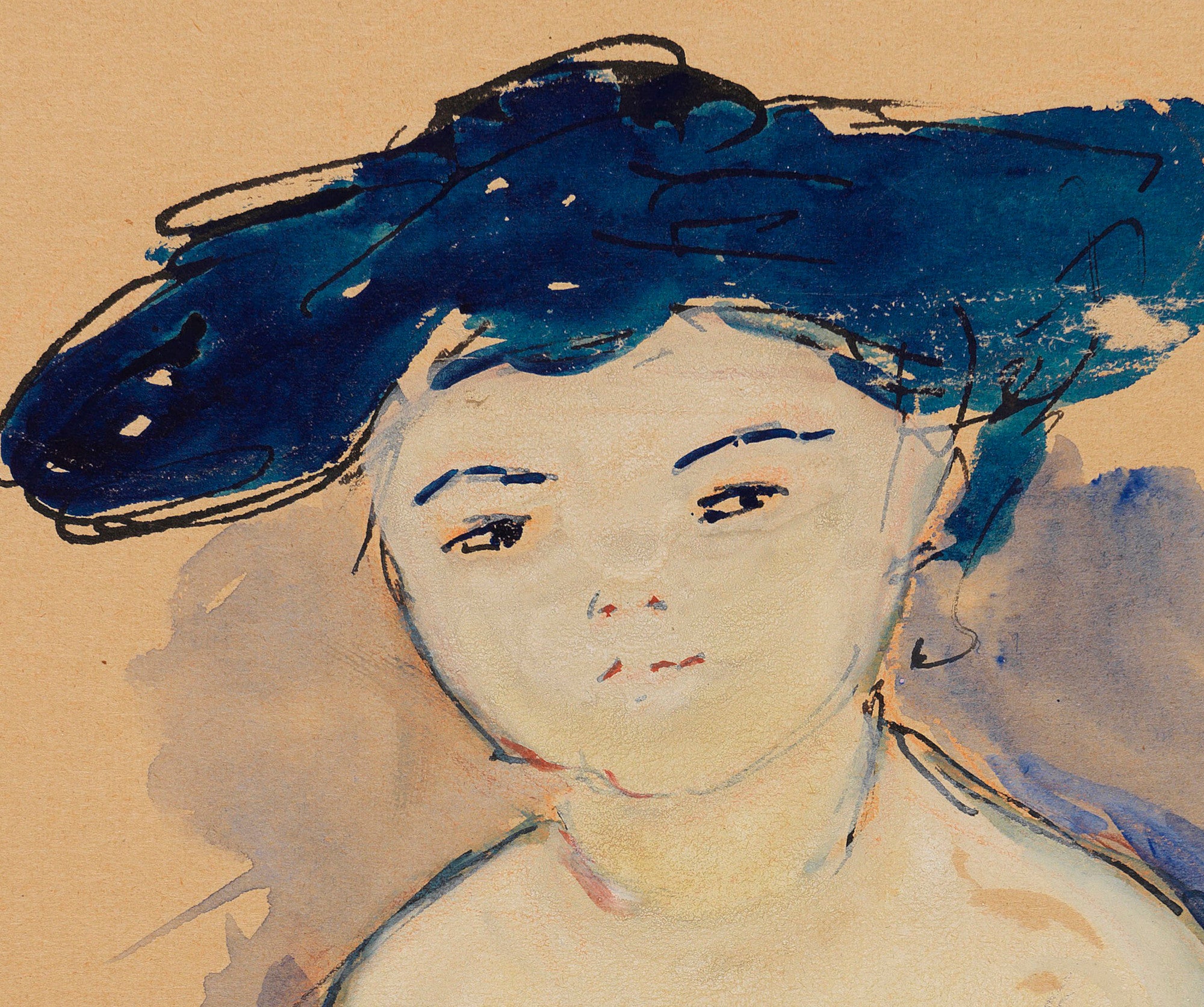 Portrait of Helene, Marianne von Werefkin Fine Art Print
