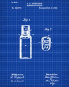 Pharmacy Patent Print Apothecary Wall Art Poster - OnTrendAndFab