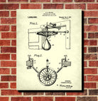 Boxing Poster  Punch Bag Patent Print Sports Wall Art