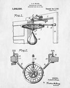 Boxing Poster  Punch Bag Patent Print Sports Wall Art