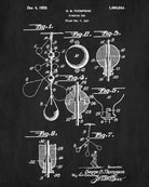 Boxing Poster, Punch Bag Patent Print Sports Wall Art