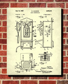 Radio Telephone Patent Print Technology Blueprint Poster - OnTrendAndFab
