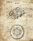 Train Axle Set Patent Print Railway Poster Railroad Decor