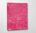 Raleigh City Street Map Print Custom Wall Map - OnTrendAndFab